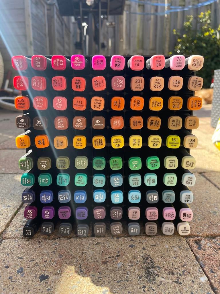 DecoTime Twinmarkers Set - 100 Stuks, Ophalen of Verzenden, Zo goed als nieuw, Potlood of Stift