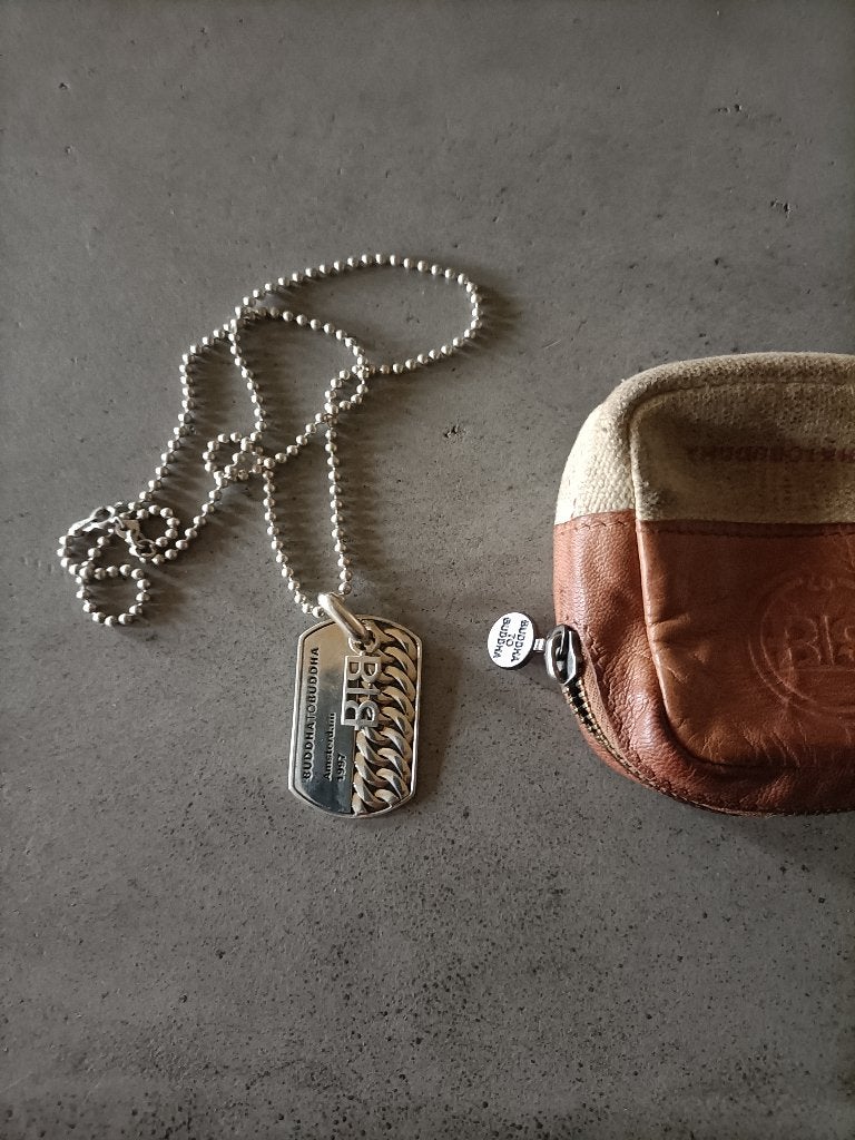 Buddha to Buddha hanger +ketting, Ophalen of Verzenden, Zo goed als nieuw, Zilver, Zilver