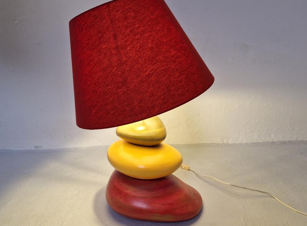 François Chatain | Pebble Lamp | Frankrijk 1980s, Ophalen, Gebruikt, -, -