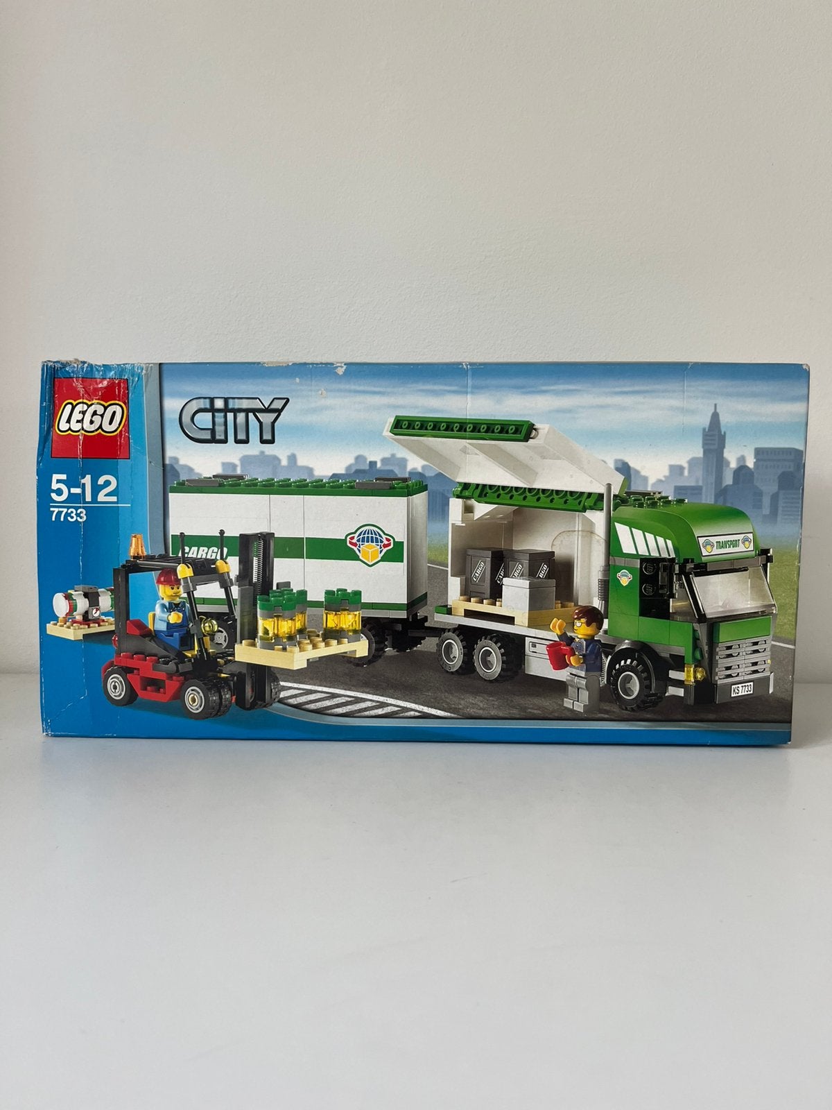Lego 7733 - Lego City vrachtwagen met vorkheftruck - *NIEUW*, City, Nieuw, Ophalen of Verzenden, Product.compliance@lego.com