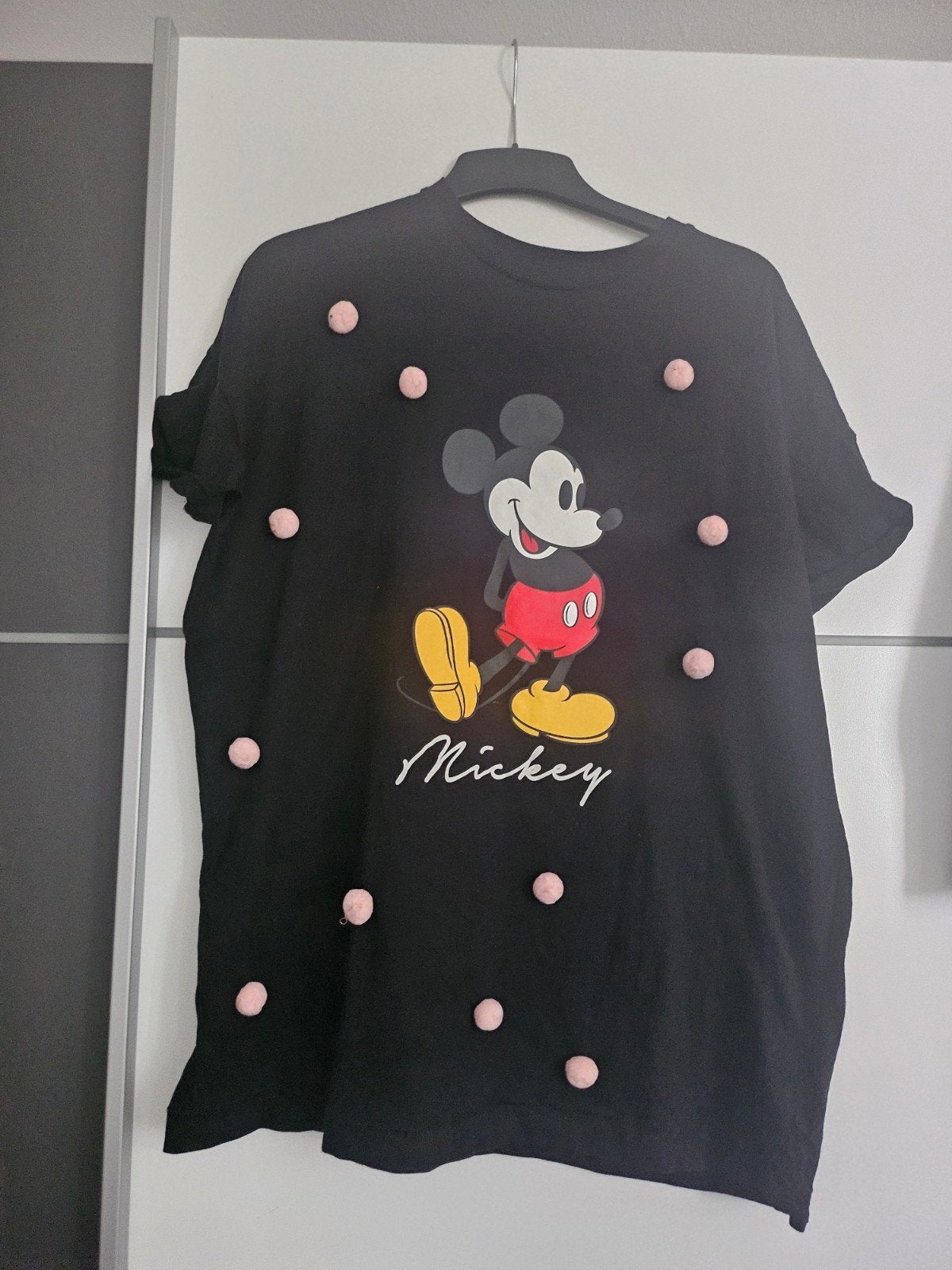 Mickey mouse T-shirt, Ophalen of Verzenden, Nieuw, Zwart