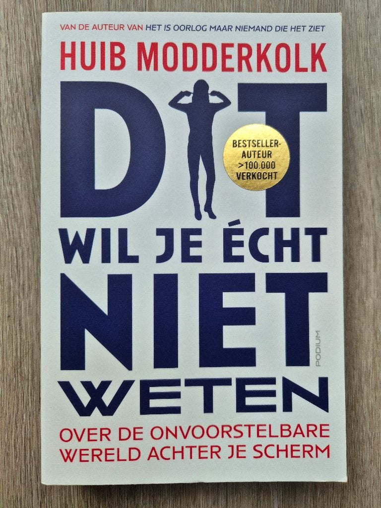 Dit wil je echt niet weten [Huib Modderkolk], Ophalen of Verzenden, Gelezen, Nederland