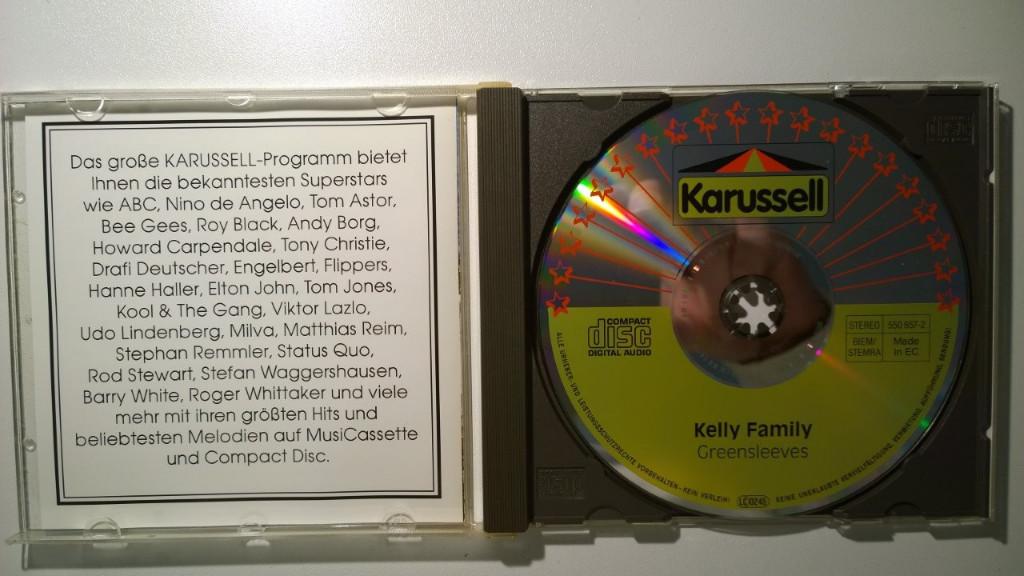 The Kelly Family - Greensleeves, Ophalen of Verzenden, 1980 - 1989, Zo goed als nieuw