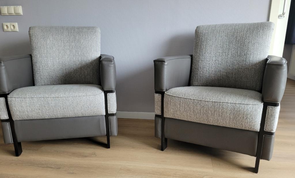 bankstel - 2 zits + 2 bijpassende fauteuils!, Ophalen, Tweepersoons, 75 tot 100 cm, Zo goed als nieuw