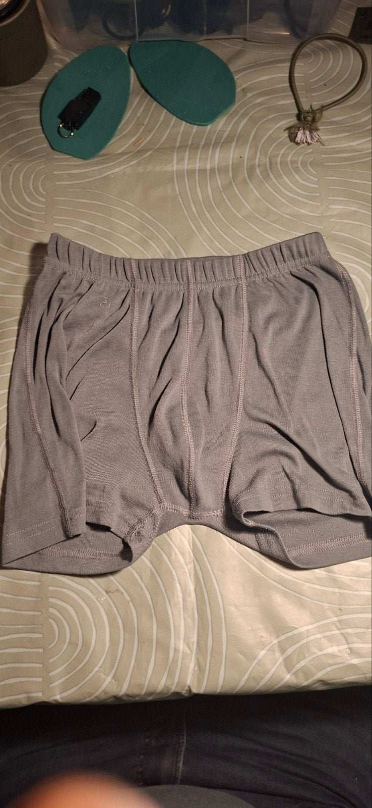 Comfortabele blauwe Defensie boxer onderbroek, Kleding | Heren, Ophalen of Verzenden