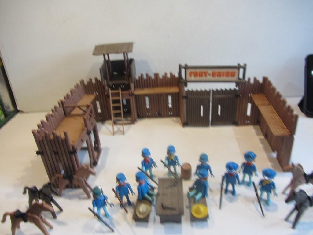 Playmobil Vintage Western Fort Union – 3420  niet compleet, Kinderen en Baby's, Speelgoed | Playmobil, Ophalen of Verzenden, Gebruikt