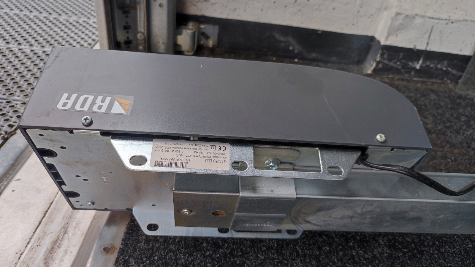 Elektrische Garagedeuropener Hormann met Afstandsbediening, Ophalen, Gebruikt, Overige materialen, Overige typen