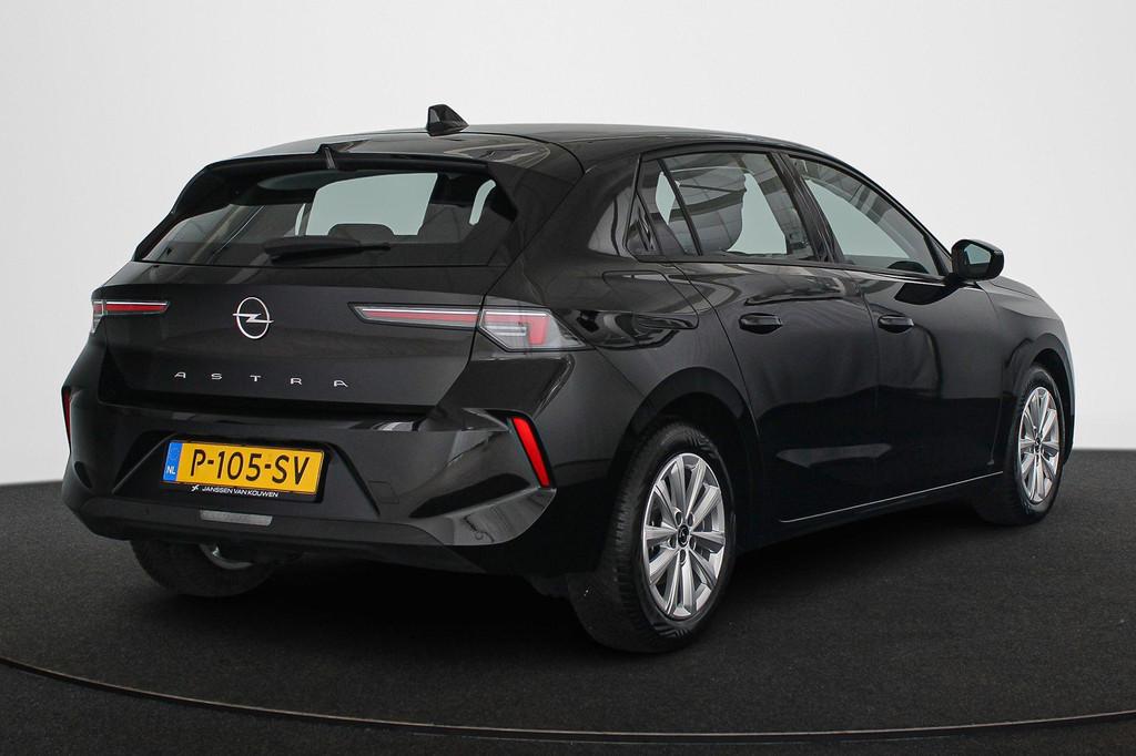 Opel Astra 1.2 Edition Carplay Cruise Controle 16”, Voorwielaandrijving, Stof, Euro 6, Zwart