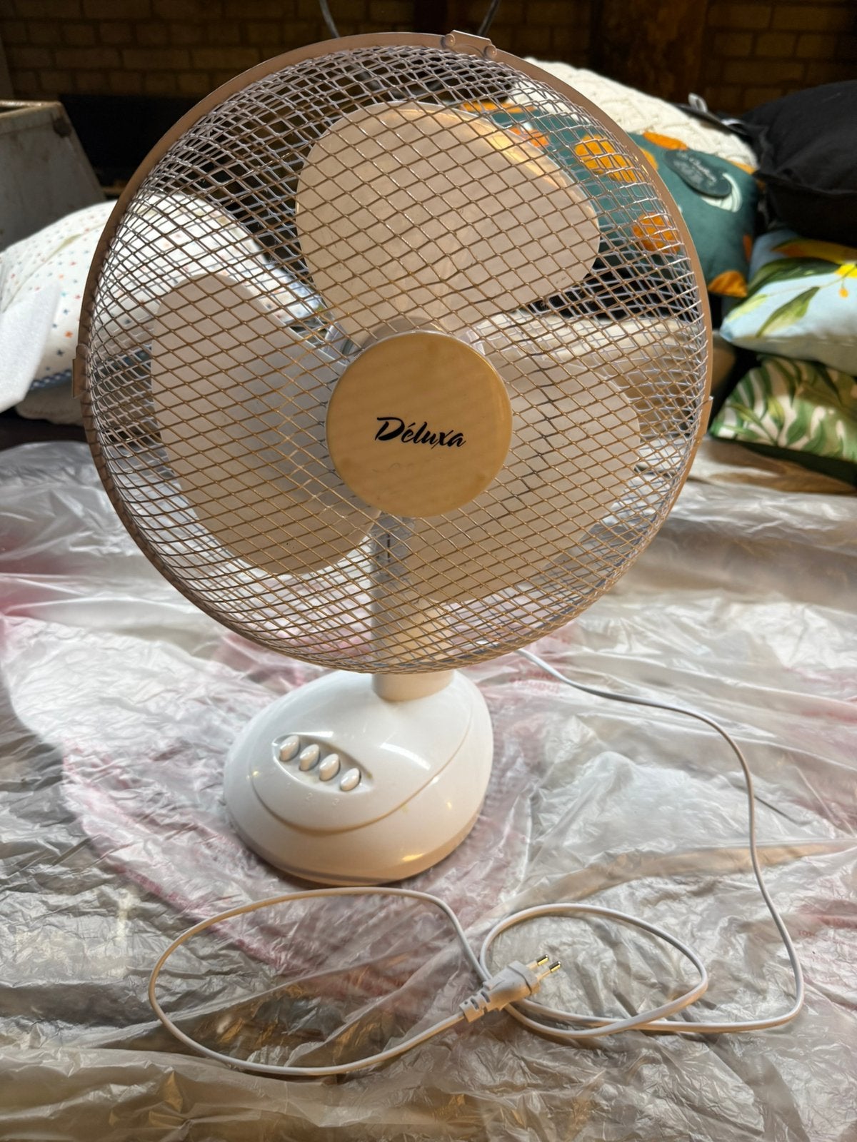 Déluxa tafelventilator 30 cm NIEUW – 35W – 3 standen, Ophalen of Verzenden, Nieuw, Tafelventilator
