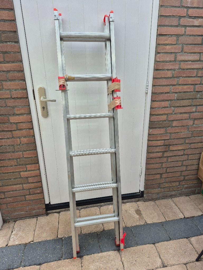 Altrex aluminium vlizotrap, Ophalen, Gebruikt, Ladder, Opvouwbaar of Inschuifbaar
