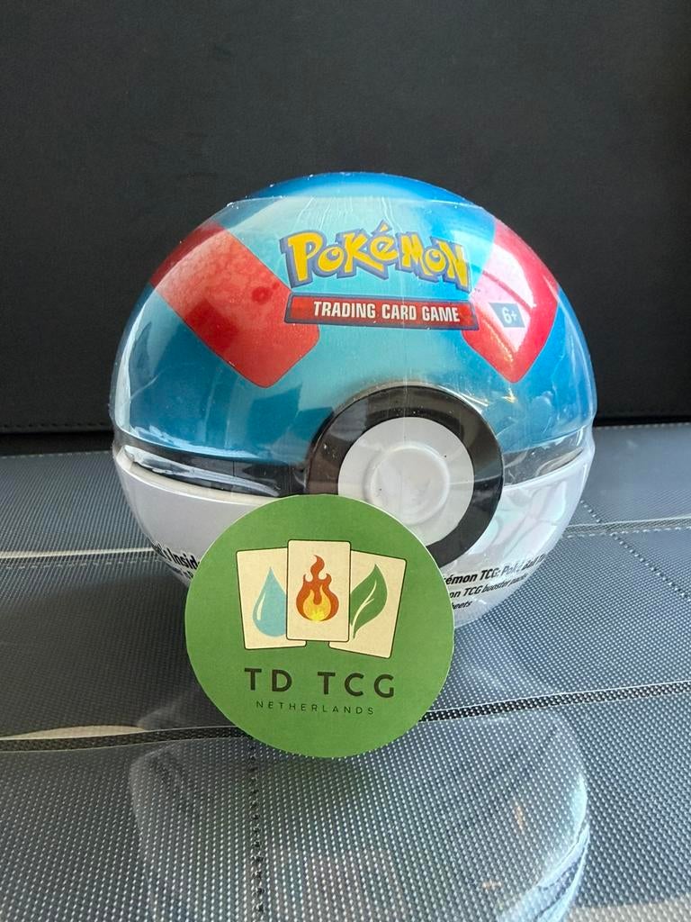 Generic Poké Ball Tin - Great Ball, Ophalen of Verzenden, Nieuw, Overige typen, Foil