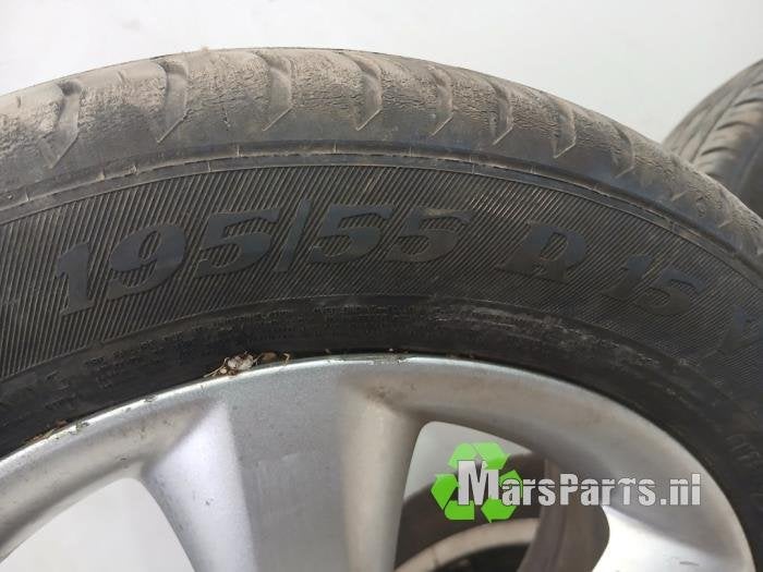 Velgen set + banden van een Skoda Fabia, Gebruikt, -, -, Ophalen of Verzenden