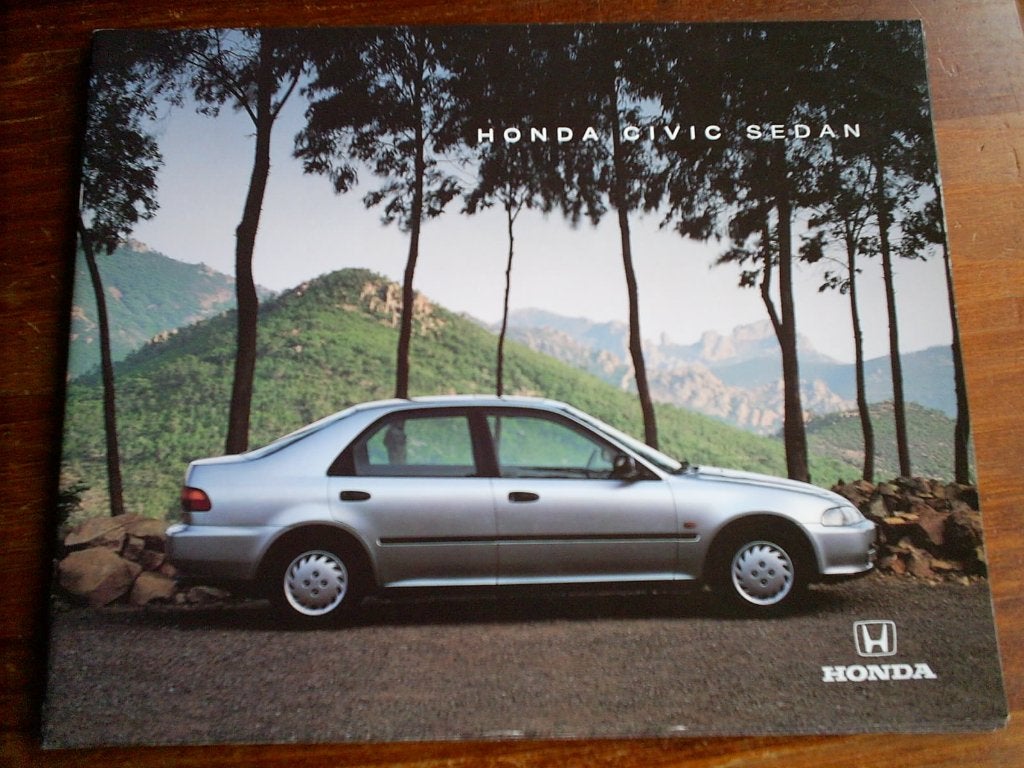 Honda Civic Sedan o.a. V Tec / VTi / ESi [ 1993 ], Verzenden, Zo goed als nieuw, Honda