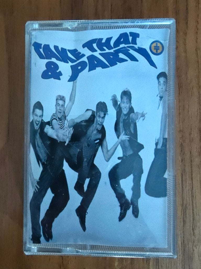 Cassettebandje - Take That & Party, Ophalen of Verzenden, Gebruikt, Pop, 1 bandje