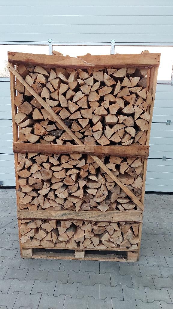 Haardhout Beuk - Es, 6 m³ of meer, Ophalen of Verzenden, Essenhout, Blokken