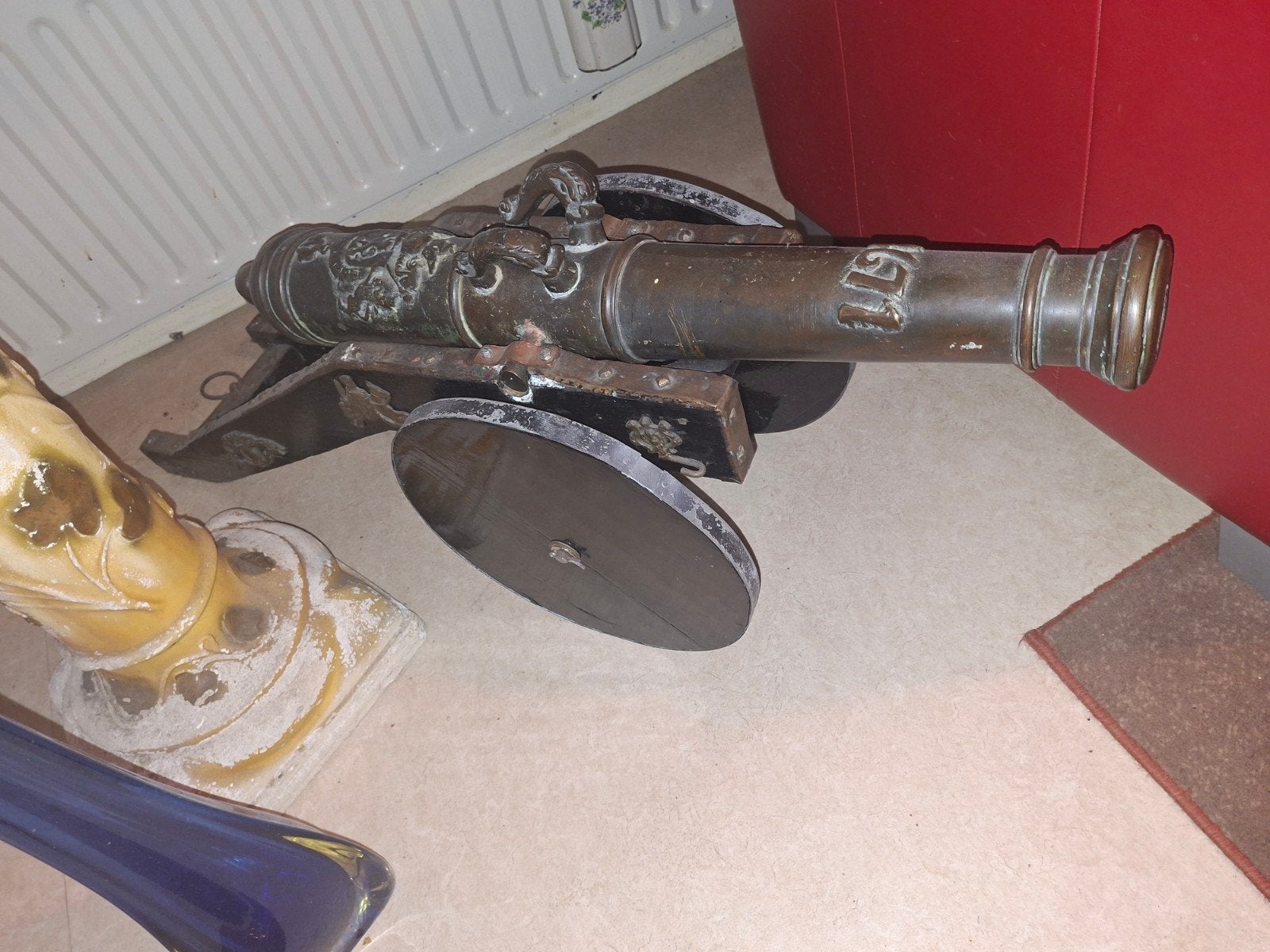 signalen canon  1671, Ophalen, Brons