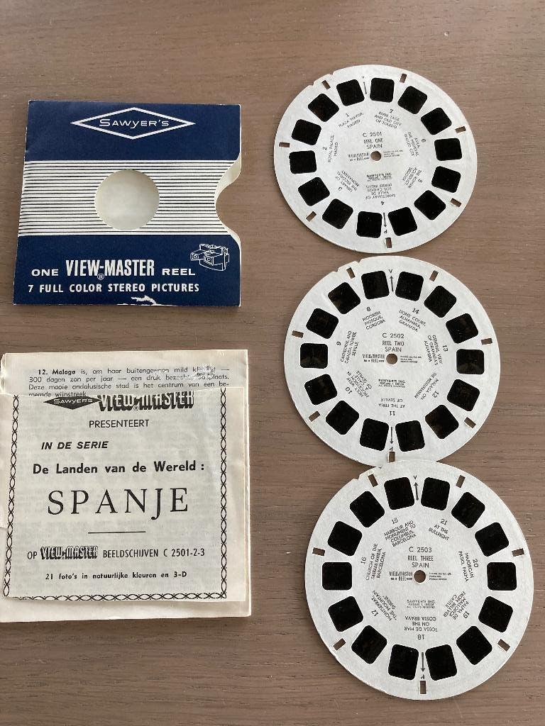 viewmaster schijfjes Spanje, Verzenden, Overige typen