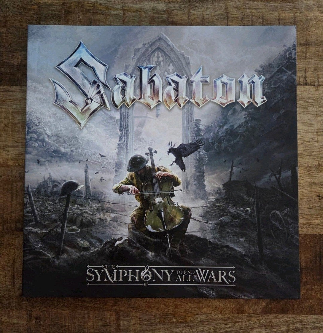 lp sabaton symphony to end all wars, Ophalen of Verzenden, Zo goed als nieuw, 12 inch