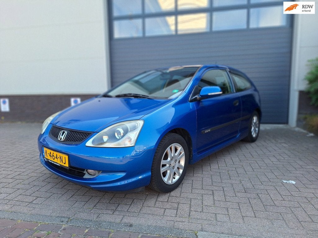 Honda Civic | 1.4i Silverstone | Leuke auto | Distributie ri, Auto's, Honda, Voorwielaandrijving, Gebruikt, 4 cilinders, 1396 cc