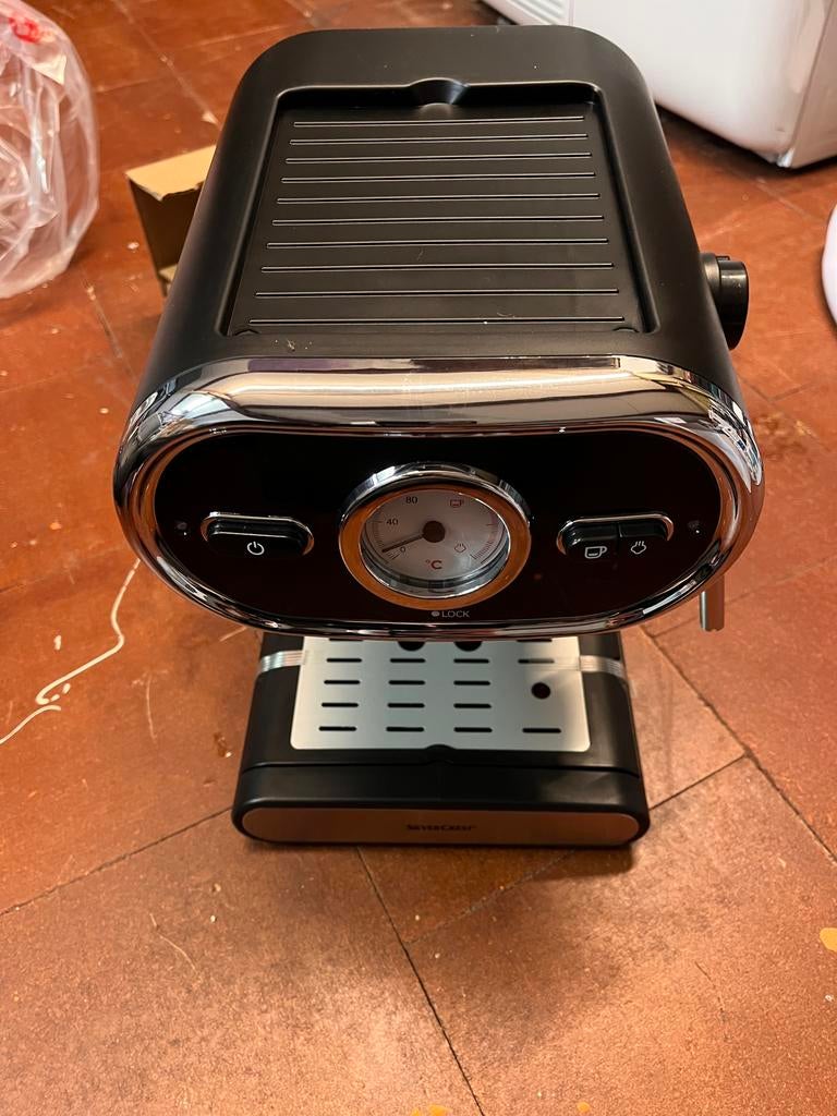 Nieuwe Espresso Machine - Perfecte Koffie! silvercrest, Espresso apparaat, Nieuw, Gemalen koffie, Ophalen of Verzenden