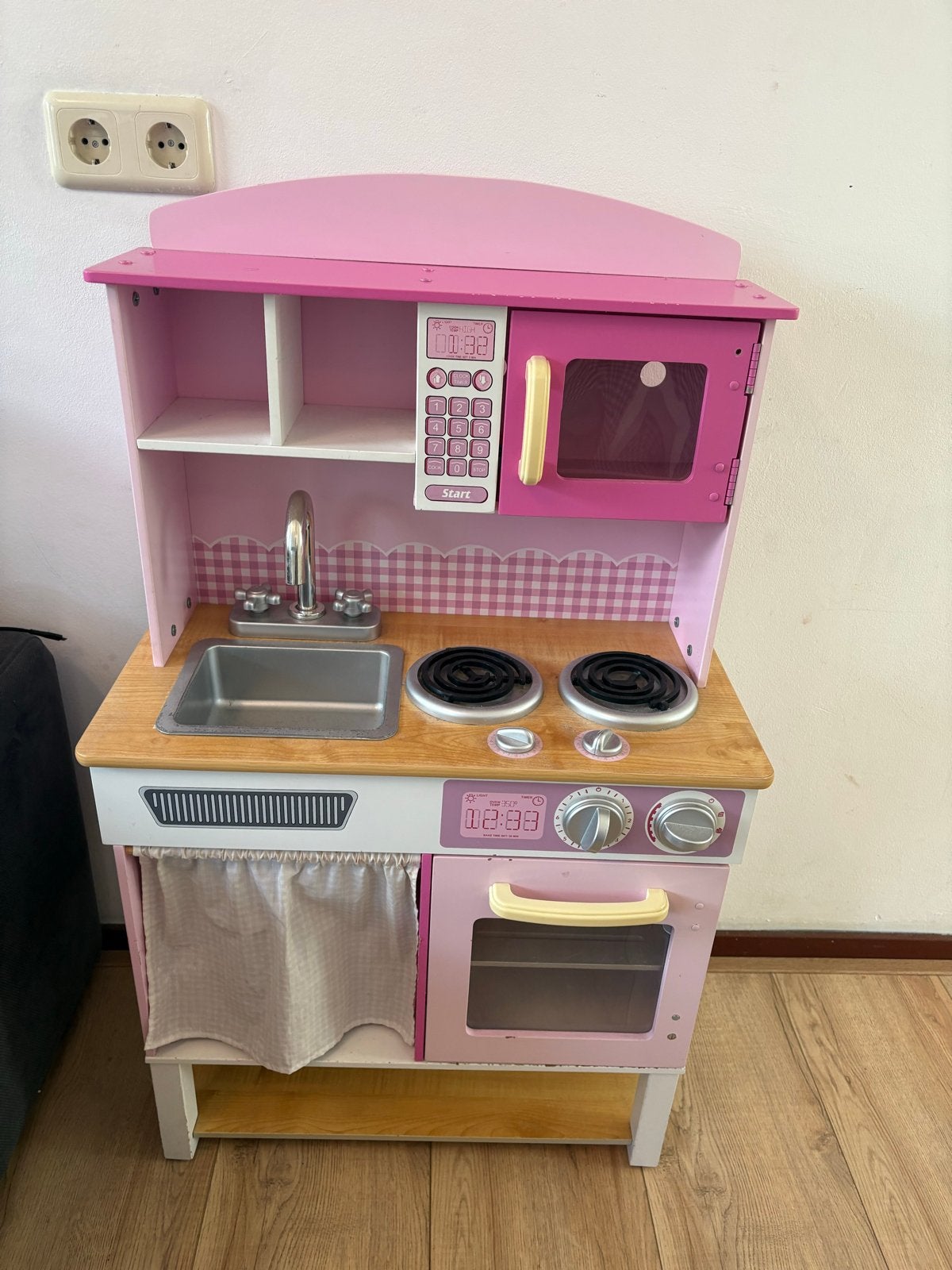 🧑‍🍳Kidkraft Houten Speelkeuken 🍓, Ophalen of Verzenden, Gebruikt, Hout, Speelkeuken
