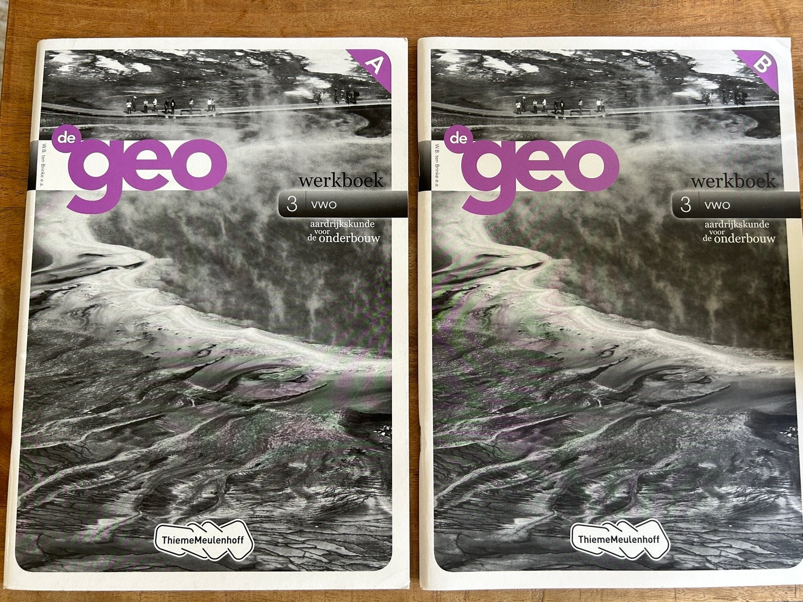De Geo 3 vwo Werkboeken A&B - nieuw - gratis ophalen, Ophalen, Nieuw, VWO, Aardrijkskunde