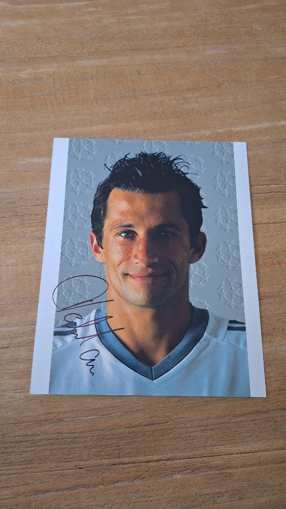 Foto 20x25cm met handtekening Hasan Salihamidzic # FC Bayern, Ophalen of Verzenden, Nieuw, Buitenlandse clubs, Overige typen