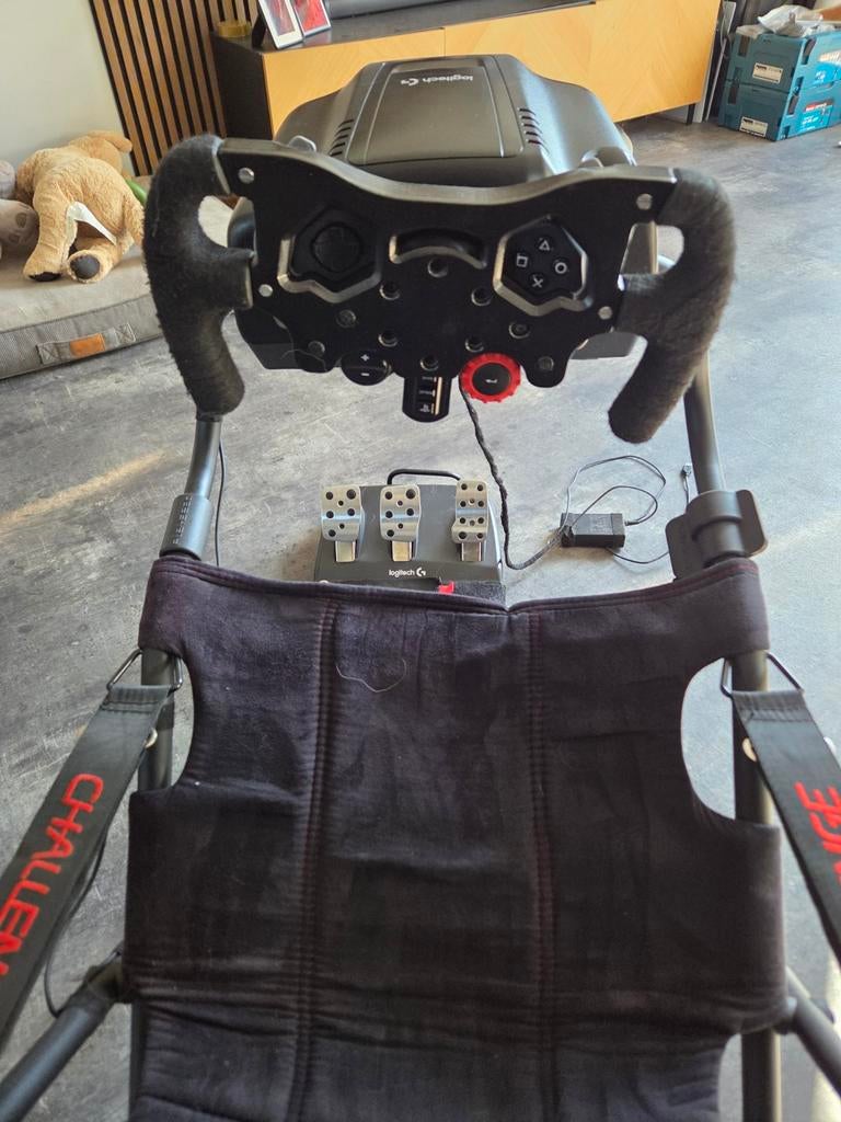 Playseat Challenge met Logitech G29 racestuur en pedalen, Ophalen, Overige merken, Gebruikt