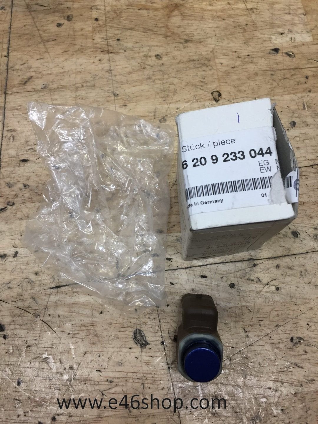 PDC sensor BMW Montecarlo blauw oe 6209233044 F07 F10 F11 E7, -, -, Nieuw, Ophalen of Verzenden