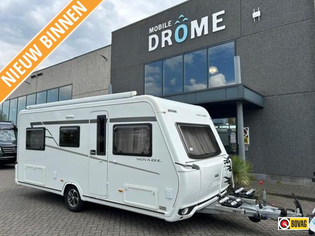 Eriba Nova GL 485 FULL OPTIONS, Caravans en Kamperen, Rondzit, Schokbreker, Bedrijf, Overige typen
