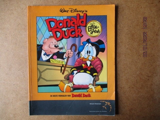 adv5375 donald duck als erfgenaam, Eén stripboek, Ophalen, Gelezen