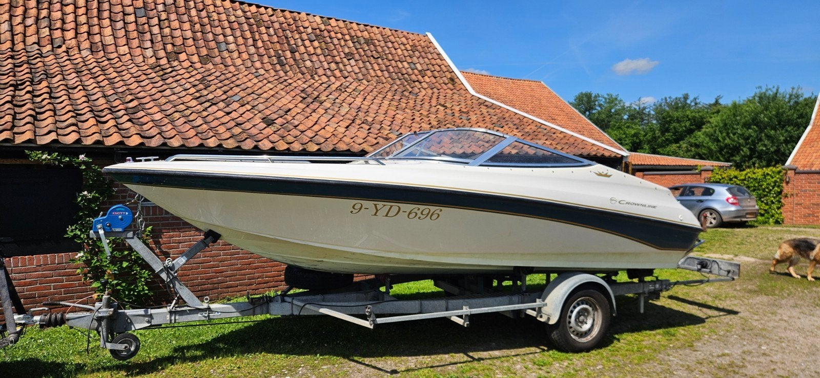 Crownline 180 BR - Sportieve speedboot met trailer, Overige merken, Gebruikt, Binnenboordmotor, 120 tot 200 pk