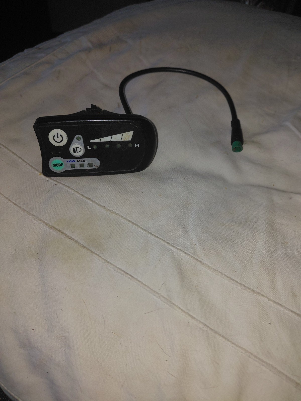 E-bike display met bediening en kabel, Ophalen of Verzenden, Gebruikt, Onbekend