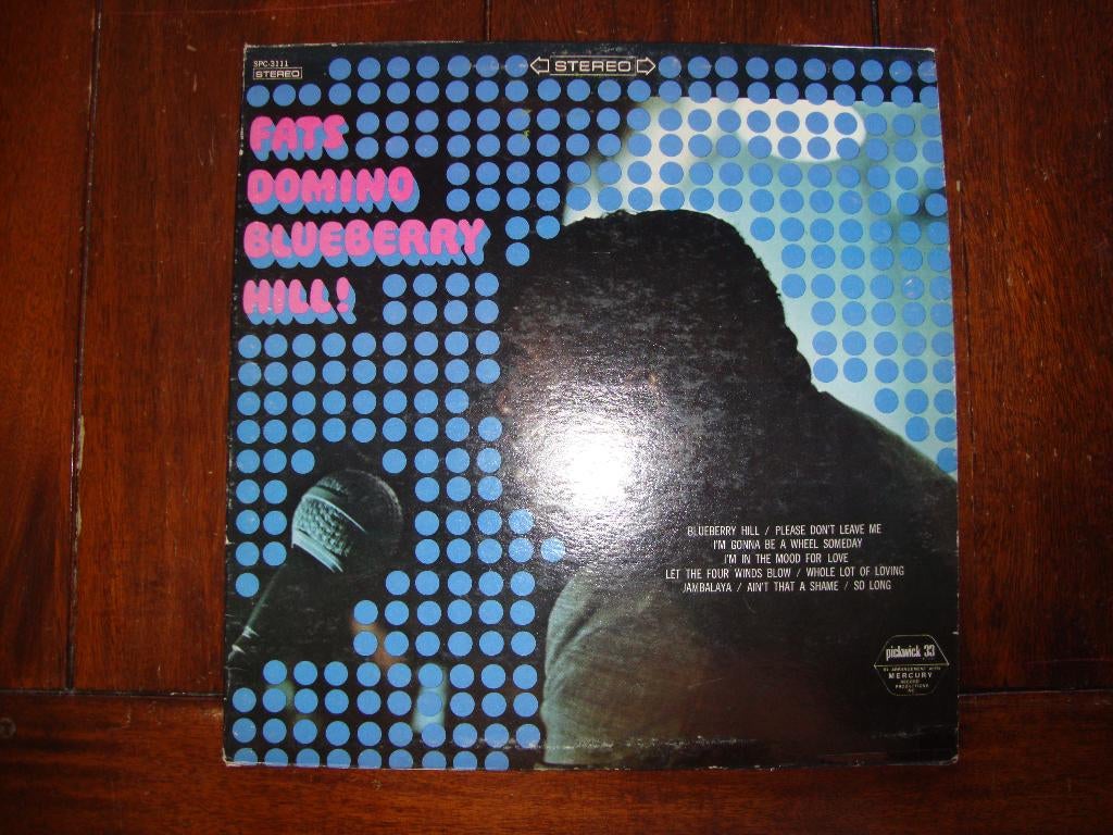 LP Fats Domino / Blueberry Hill (Pickwick), Inclusief binnenhoes, Ophalen of Verzenden, Gebruikt, 12 inch