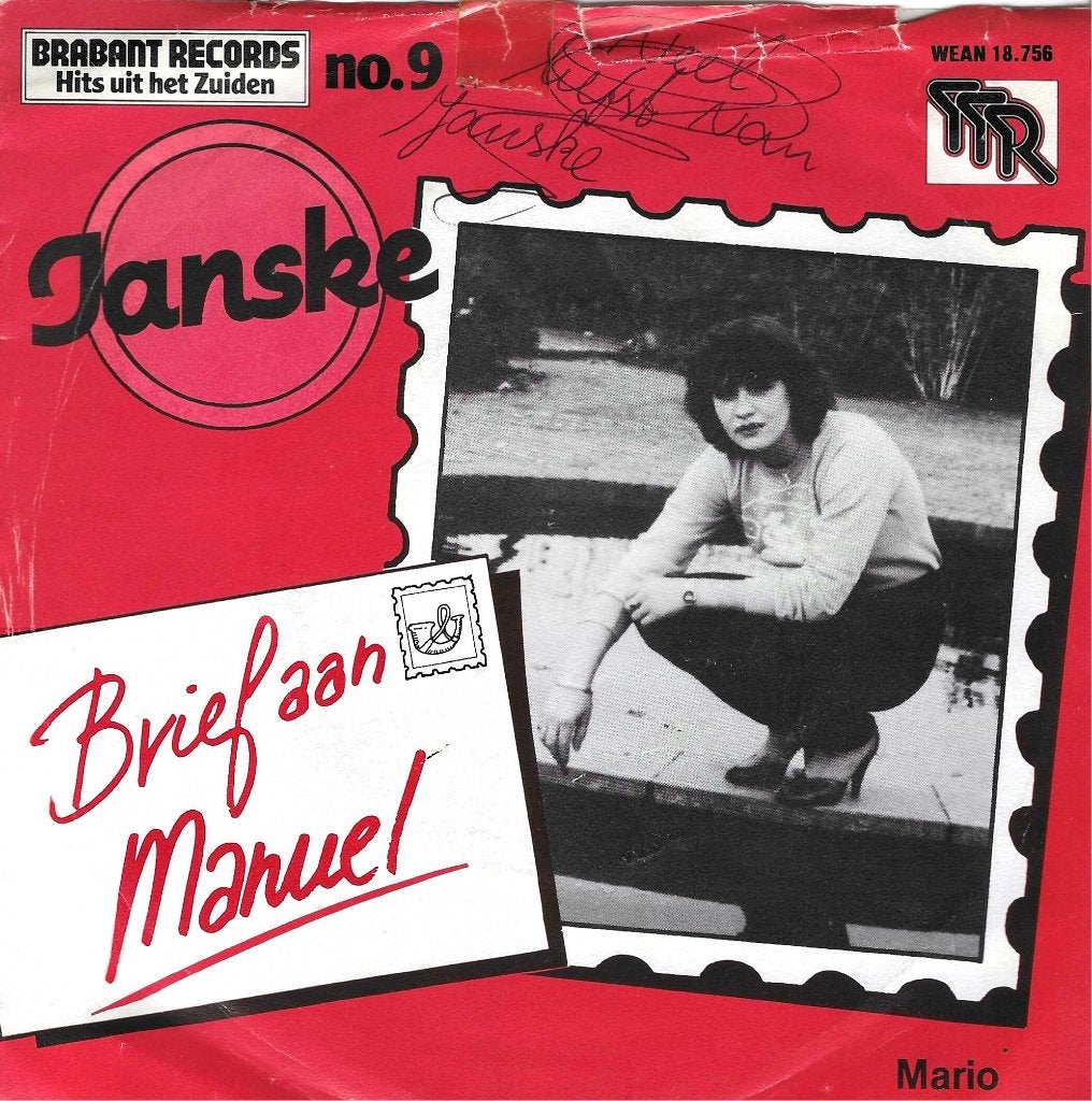 vinyl single  Janske, Ophalen of Verzenden, Gebruikt, Pop