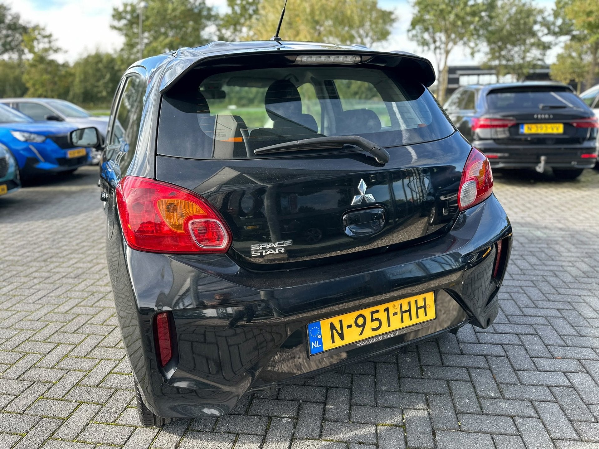 Mitsubishi Space Star 1.2 Cool+ | Airco | 5 Deurs | Orgineel, Auto's, Voorwielaandrijving, Gebruikt, 850 kg, Zwart