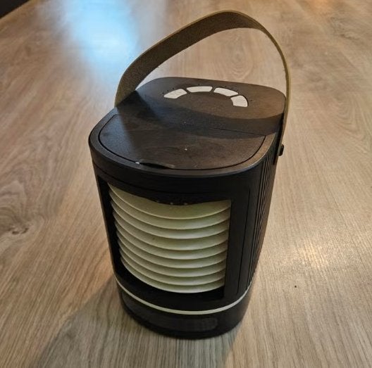 Te ruil: verkoelende airco ventilator, Ophalen of Verzenden, Nieuw, Tafelventilator