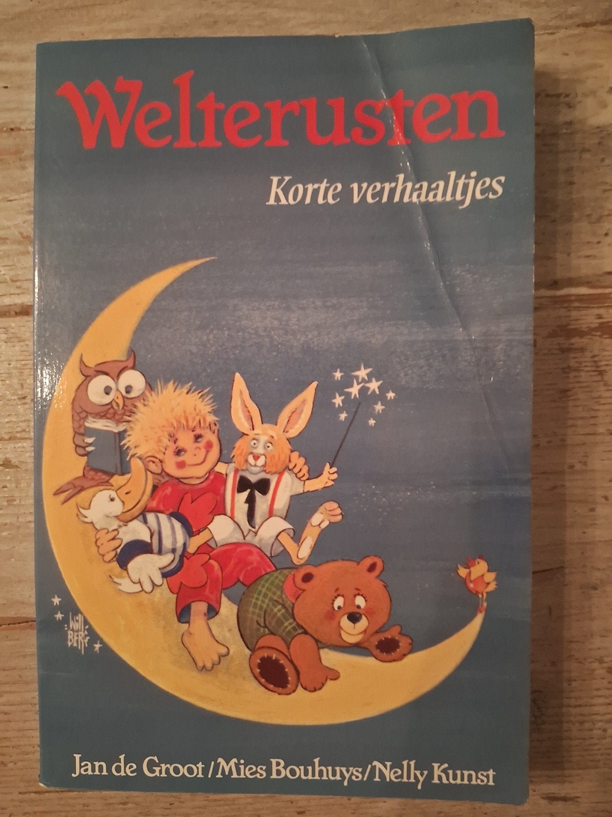 Welterusten: Korte verhaaltjes voor het slapen gaan, Ophalen of Verzenden, Gelezen, Jan de Groot, Mies Bouhuys, Nelly Kunst, Sprookjes