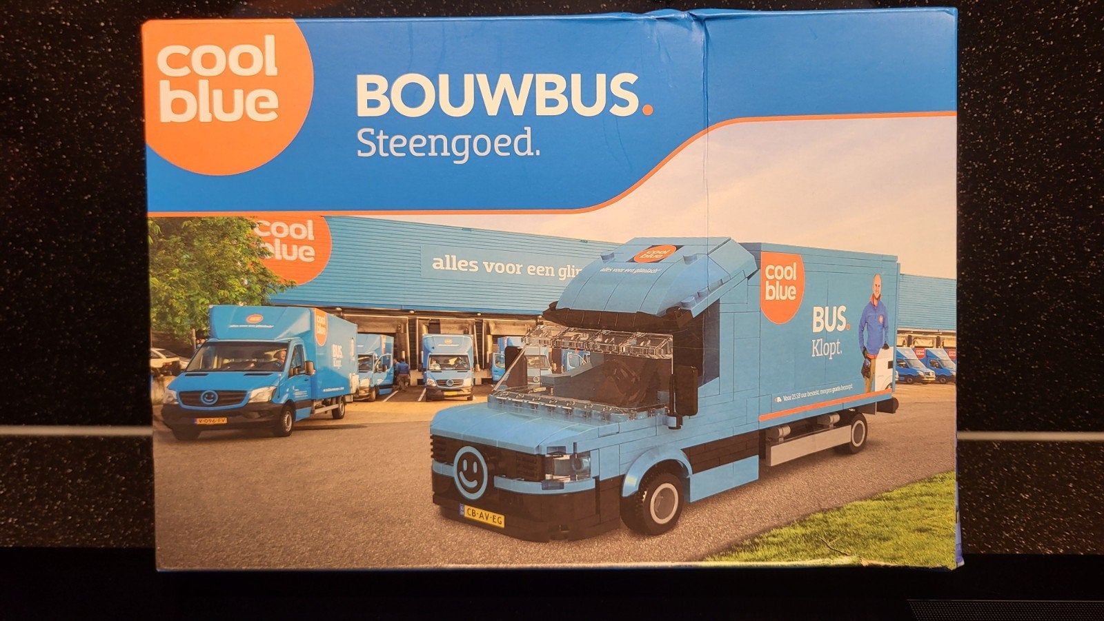 Coolblue bouwbus, Ophalen of Verzenden, Nieuw, Compleet, Complete set