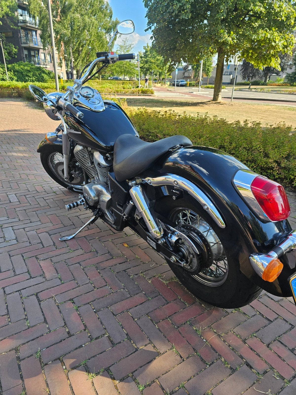 Honda Shadow VT 750 C Black KM 10.156, 750 cc, 2 cilinders, Occasion, Chopper