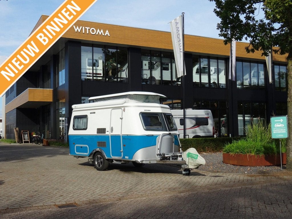 Eriba Touring 420 v.a.€ 30.490,- moveractie, Caravans en Kamperen, Overige typen, Standaardzit, Tot en met 2, Bedrijf