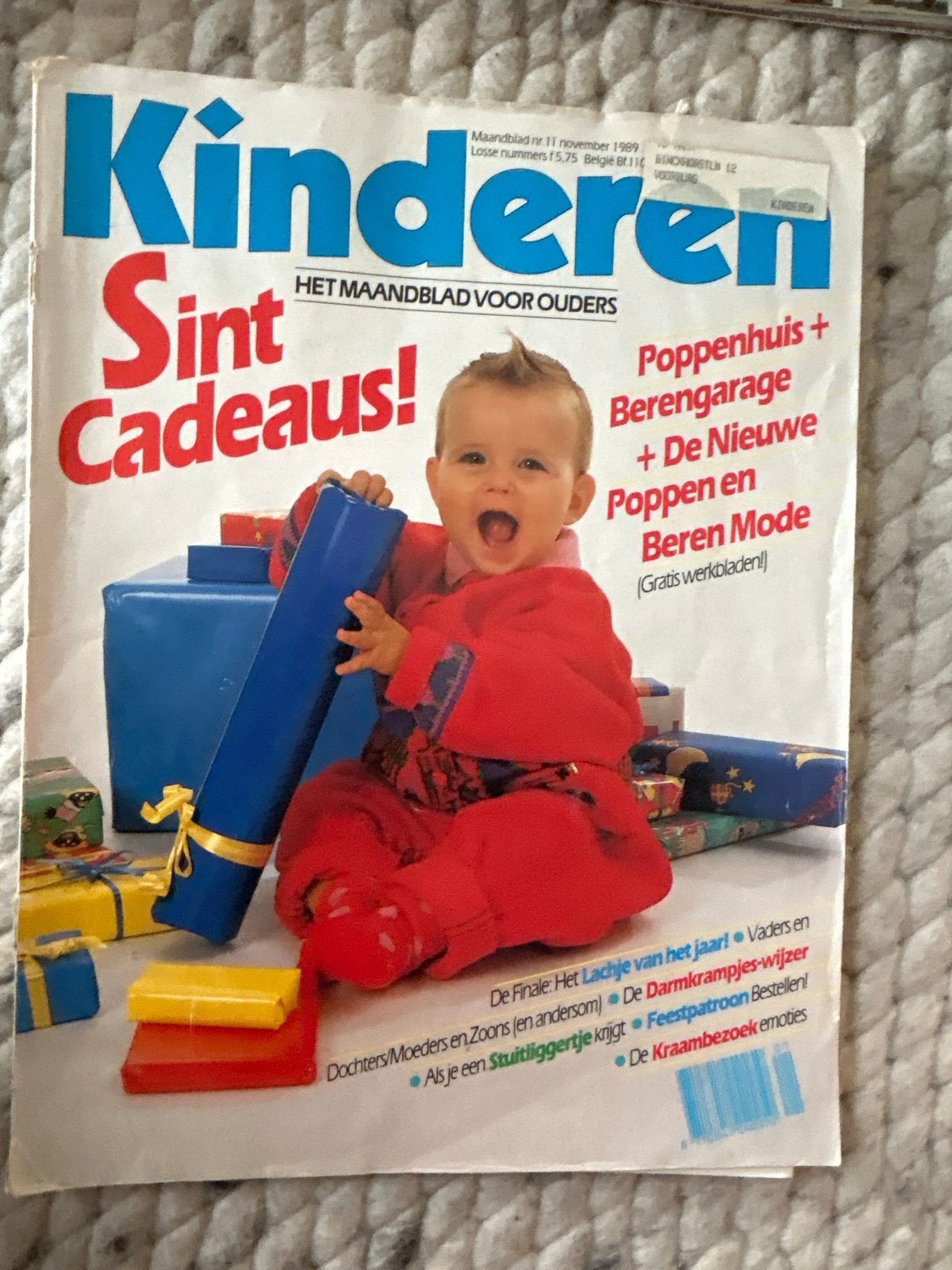 Kinderen Maandblad - Sint Cadeaus! (November 1989), Ophalen of Verzenden, Gelezen, Overige typen