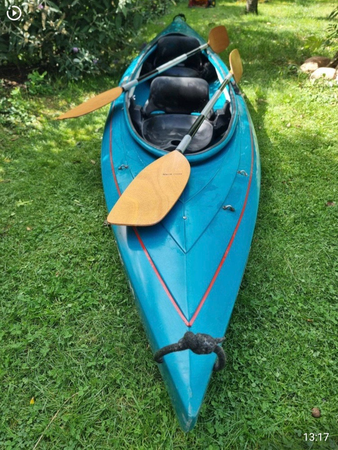 Perception Kayak, kiwi 2 met Peddels (Mark Gees), Ophalen, Gebruikt, 2-persoons