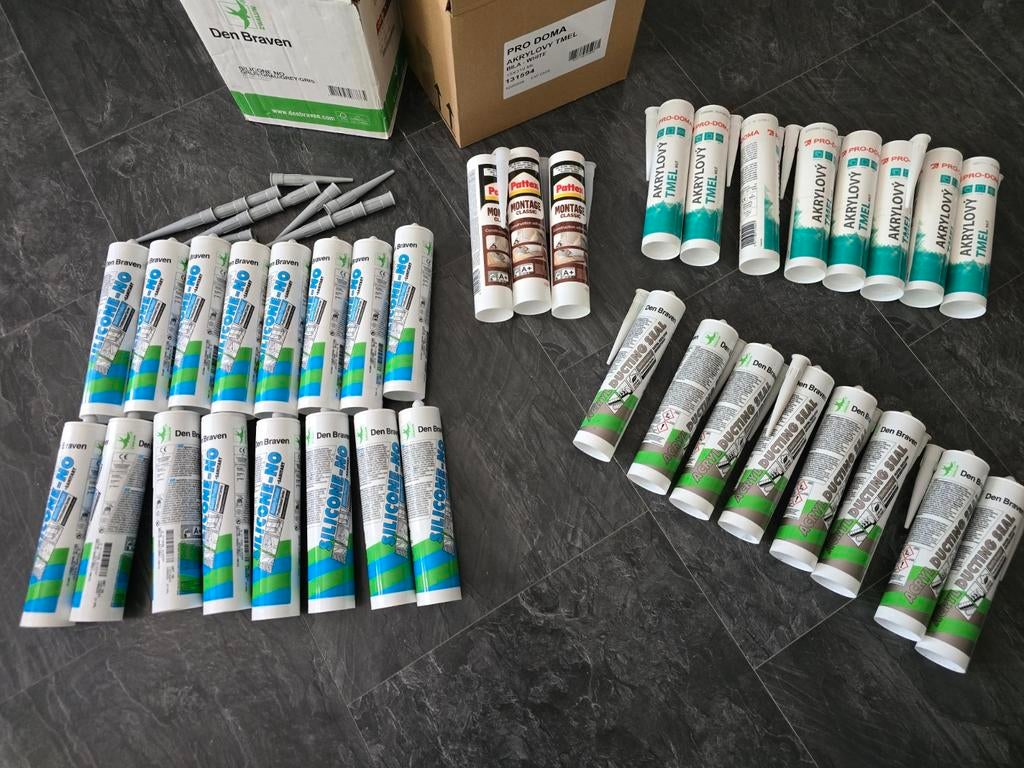Partij kitkokers te koop, voor bouw, sanitair afwerking, Ophalen of Verzenden, Nieuw