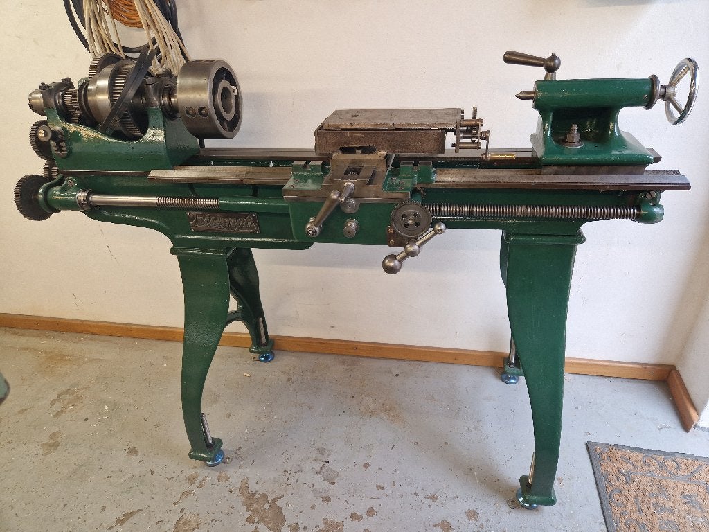 Colchester triumph draaibank, Ophalen, Gebruikt, Metaaldraaibank, 500 tot 1000 mm