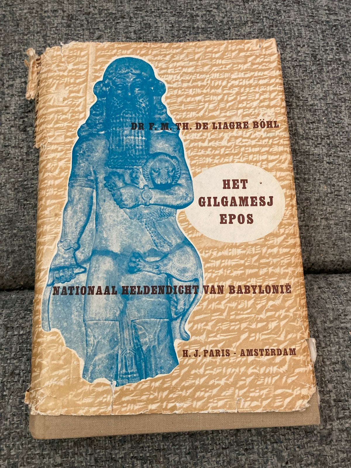 Het Gilgamesj Epos - Dr. F.M.Th. de Liagre Böhl, Ophalen of Verzenden, Gelezen, Nederland