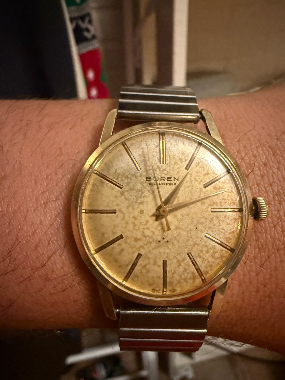 14 karaat gouden heren horoge, Ophalen of Verzenden
