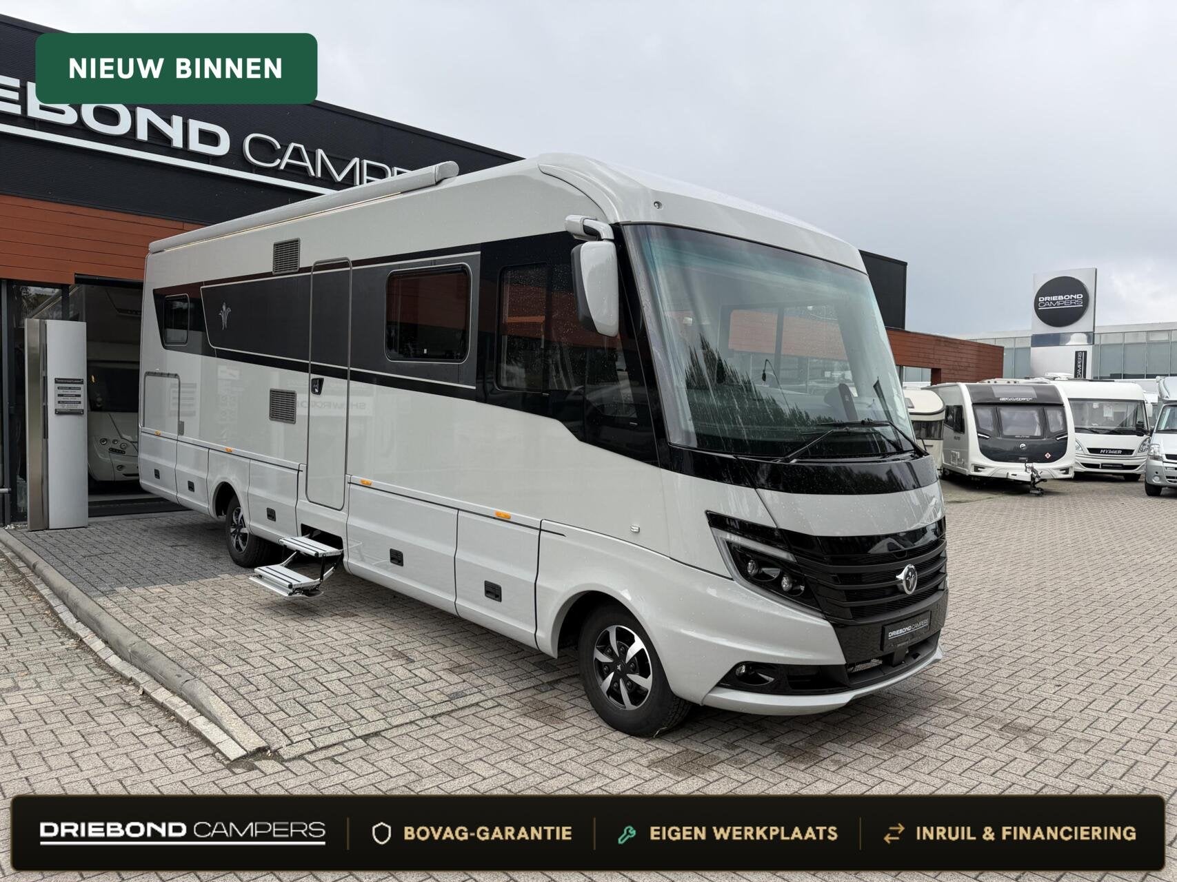 Niesmann-bischoff Flair 920ER Luchtvering EPLevel Vol Opties, Caravans en Kamperen, Campers, Niesmann+Bischoff, Tot en met 2, 9 tot 10 meter