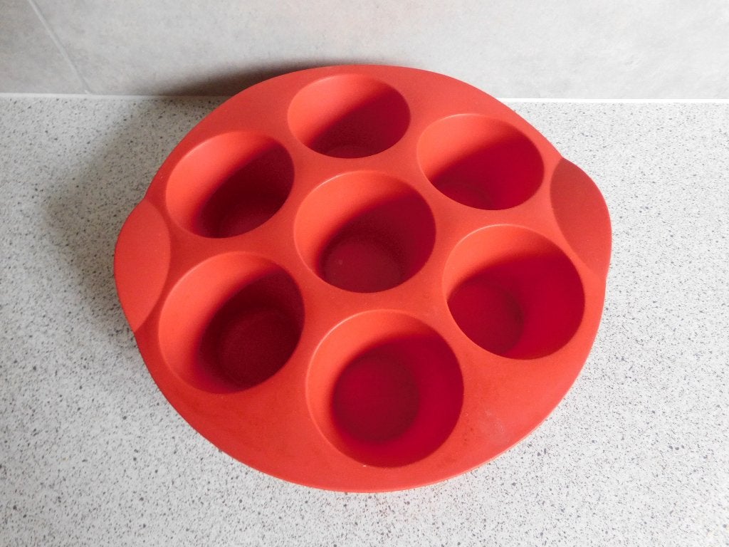 Tupperware Multi Flex Vorm Muffin Rood, Geschikt voor vriezer, Overige typen, Ophalen of Verzenden, Zo goed als nieuw