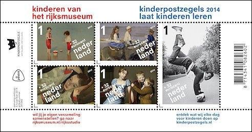 Nederland NVPH nr 3235 postfris Kinderpostzegels 2014, Ophalen of Verzenden, Na 1940, Postfris